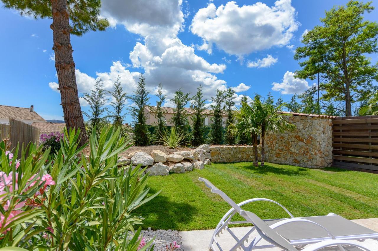 Villa T2 Independante Piscine Privee Jardin ブック・ベル・エール エクステリア 写真